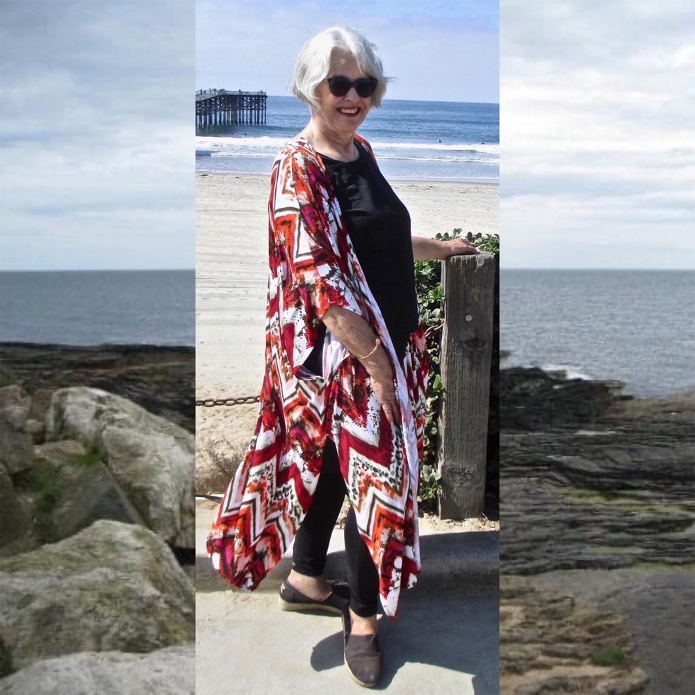 JFD Red Chevron Duster